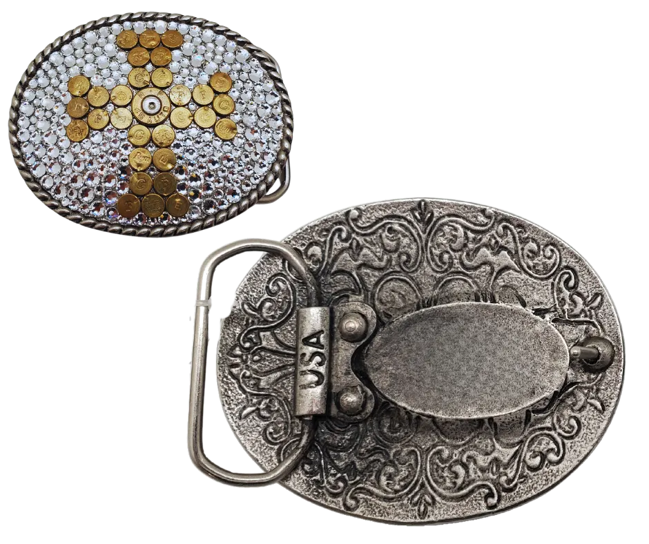 The " Bullet Cross" Belt Buckle