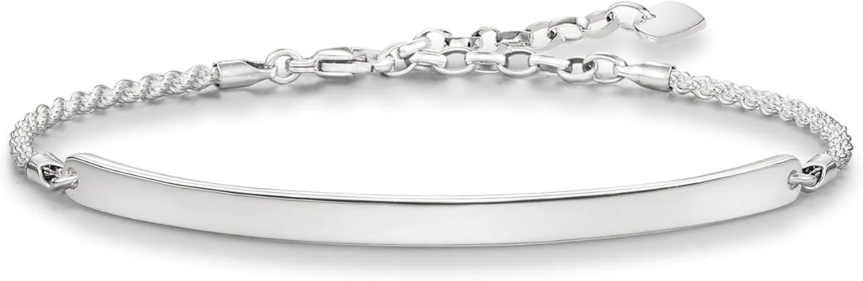 Thomas Sabo Sterling Silver Love Bridge Bracelet LBA0008-001-12-L21V