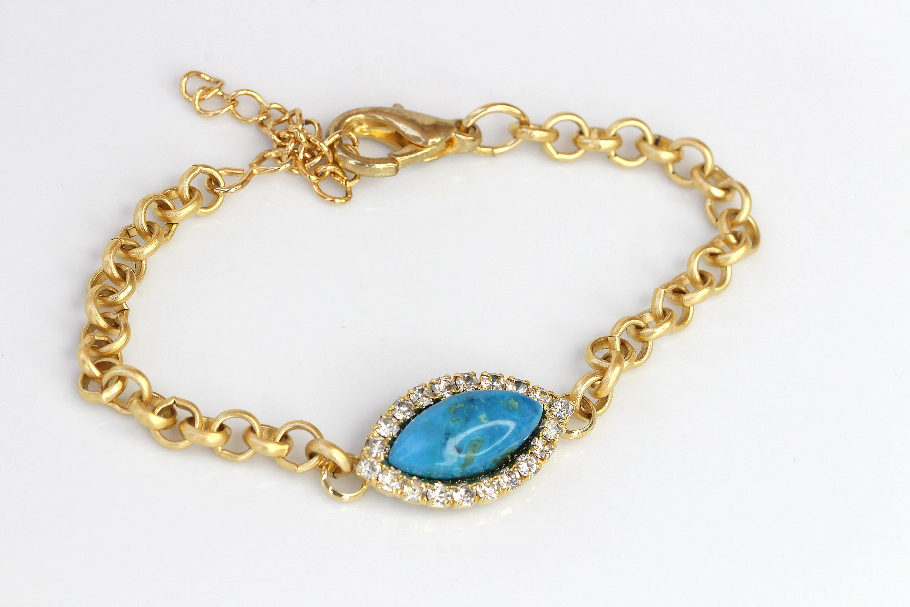 Turquoise gold BRACELET
