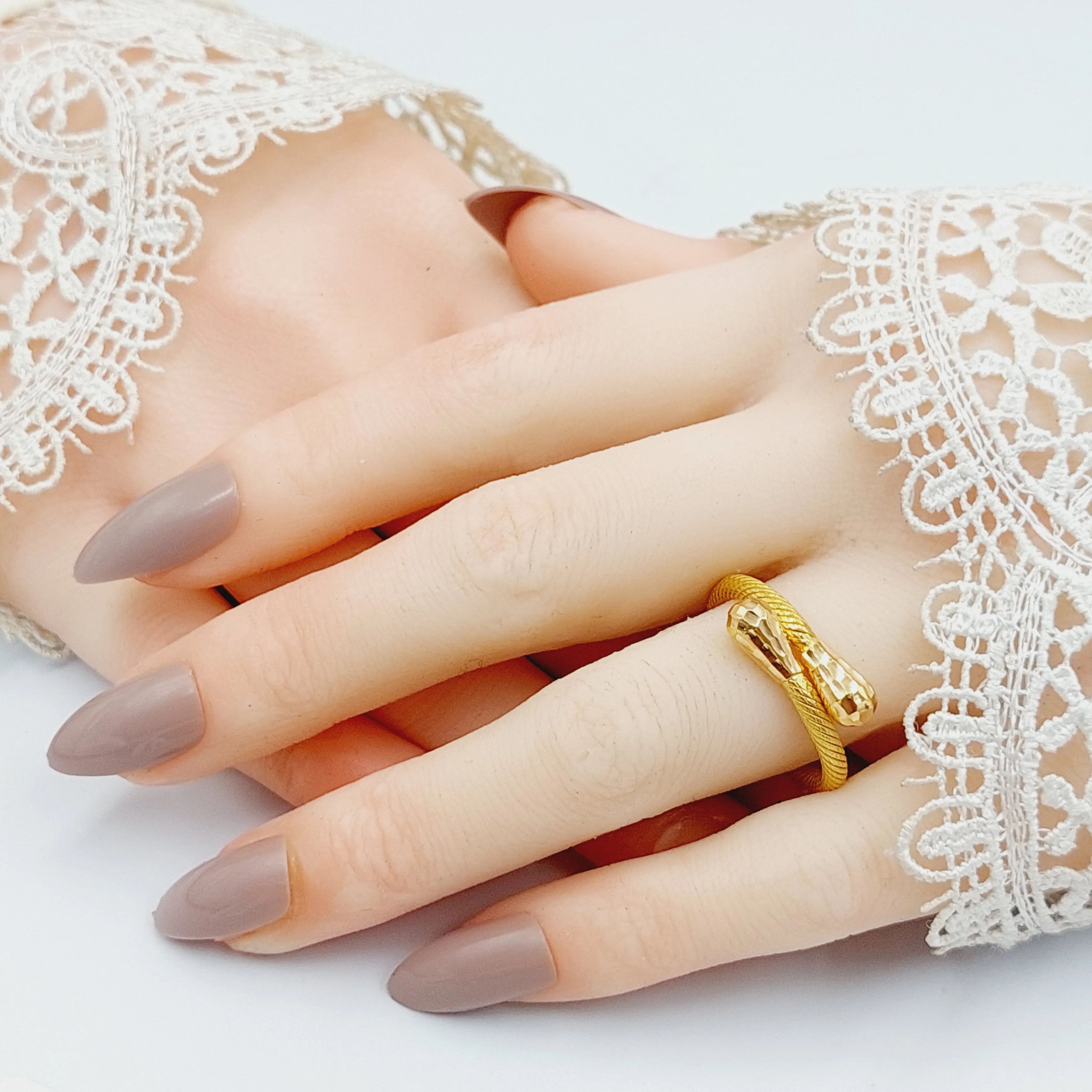 Twisted pears Ring