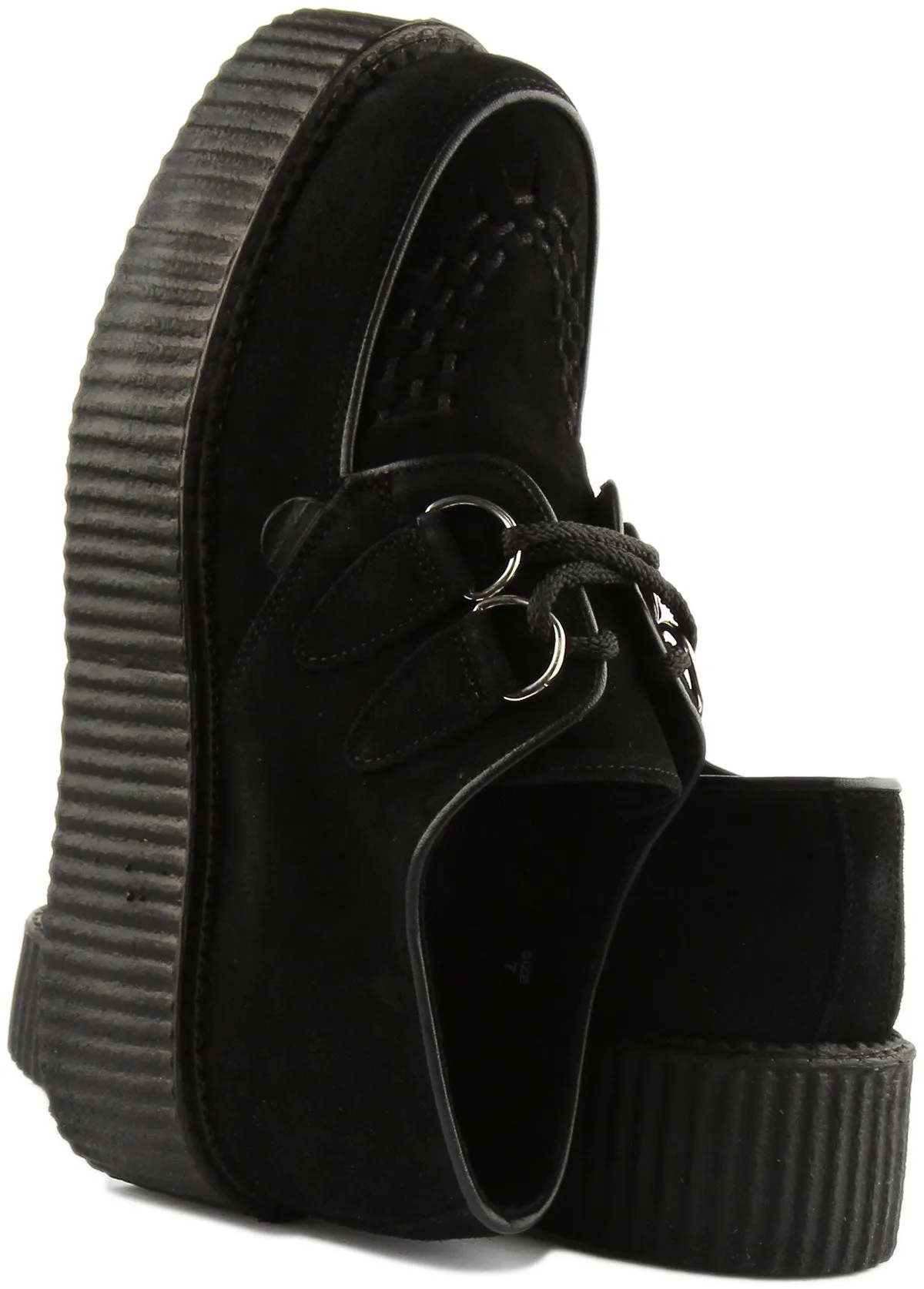 Underground Wulfrun Double In Black Suede