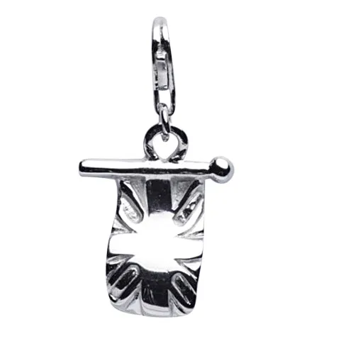 Union Jack Silver Charm