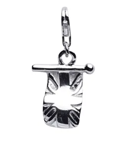 Union Jack Silver Charm