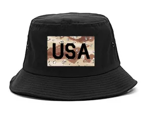USA Desert Camo Army Mens Bucket Hat