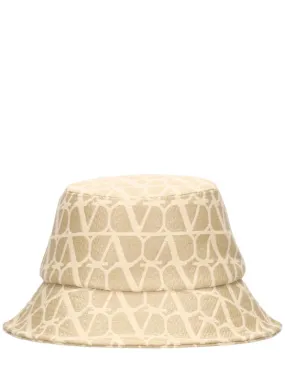Valentino Garavani   Toile Iconographe bucket hat 