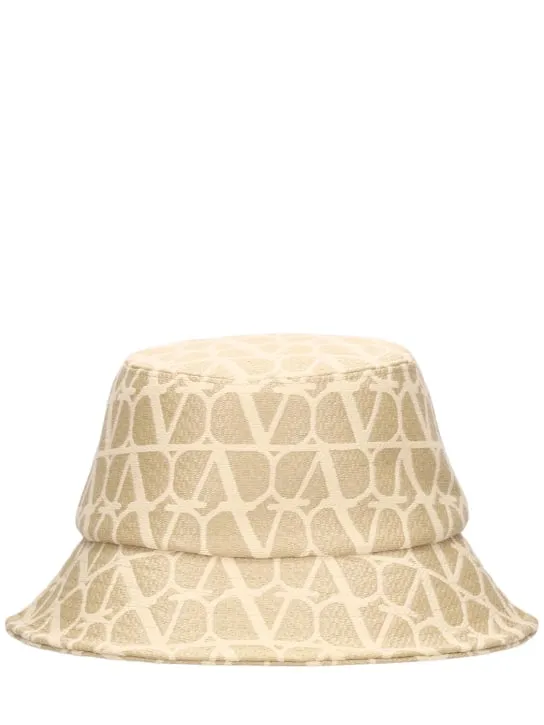 Valentino Garavani   Toile Iconographe bucket hat 