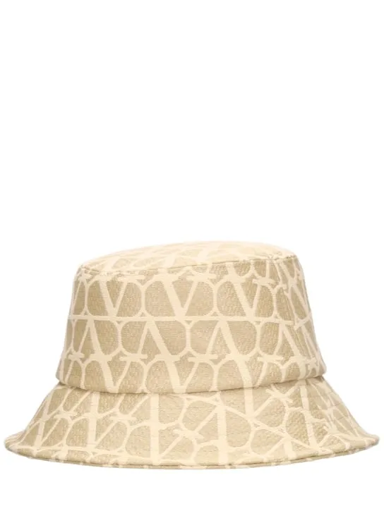 Valentino Garavani   Toile Iconographe bucket hat 