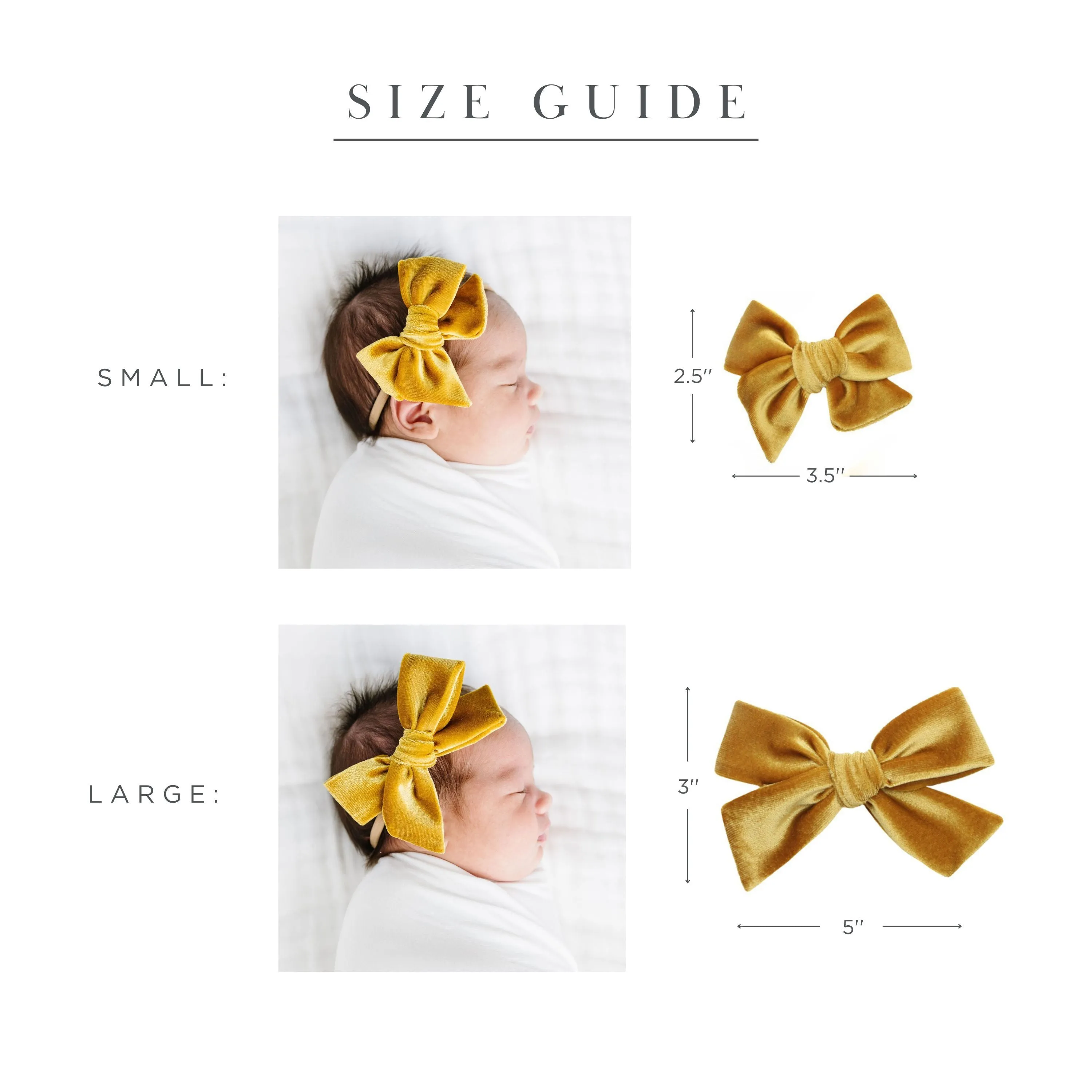 Velvet Bow 3 Pack: Petal Headbands