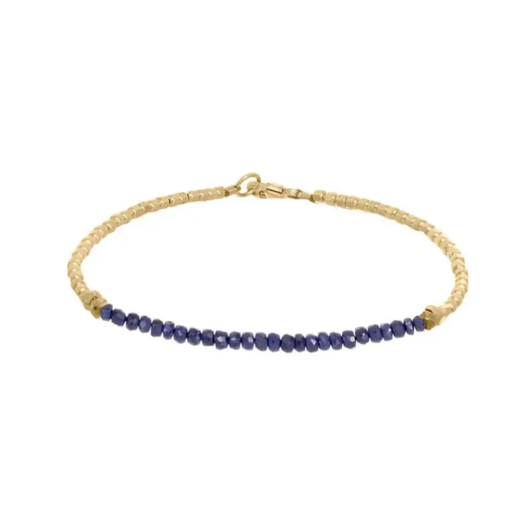 Vermeil Sapphire Fade Bracelet