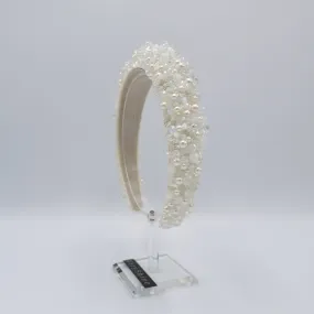 wedding headband, crystal headband, pearl headband, bridal headband for women
