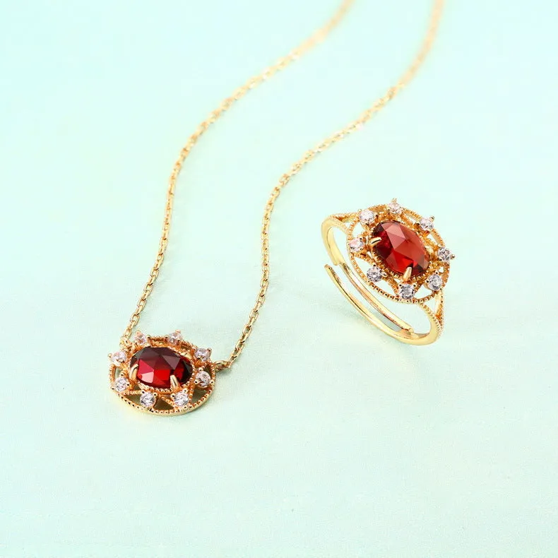 Women's Pendant Women's 9K Gold and Silver Jewelery Necklace Christmas Birthday Gift for girls