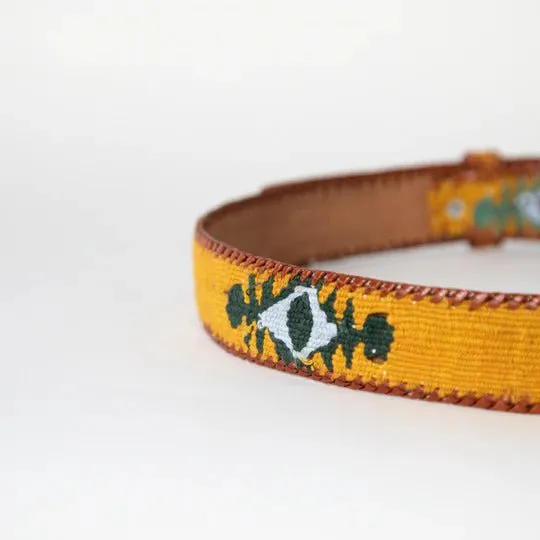 Woven Belt - Mustard