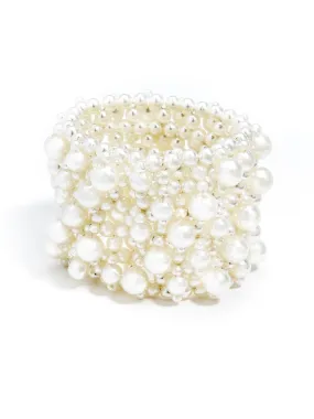 Zenzii Pearl Cluster Cuff